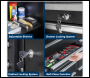 Sealey APMSSTEEL Premier™ Storage System with Stainless Worktop 5.58m