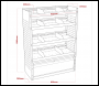 Sealey APMSVCOMBO1 Superline PRO® Modular Flat Shelf Van Storage System