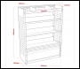 Sealey APMSVCOMBO2 Superline PRO® Modular Slanted Shelf Van Storage System