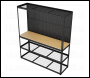Sealey APMWB1 Heavy-Duty Modular Workbench with Racking & Pegboard 1820mm 300kg Capacity Per Level