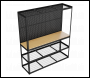 Sealey APMWB1 Heavy-Duty Modular Workbench with Racking & Pegboard 1820mm 300kg Capacity Per Level