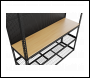 Sealey APMWB1 Heavy-Duty Modular Workbench with Racking & Pegboard 1820mm 300kg Capacity Per Level