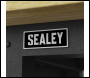 Sealey APMWB50COMBOW Superline PRO® Modular Workbench with Pegboard Back Panel Wooden Worktop 1265mm