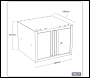Sealey APMWBC2 Superline PRO® Modular Double Door Cupboard Unit