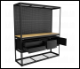 Sealey APMWBCOMBO1 Heavy-Duty Modular Workbench & Racking Kit with 3 Storage Units