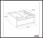 Sealey APMWBD1L Superline PRO® Modular Single Drawer Unit - Large