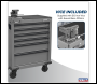 Sealey APMWS2COMBO Superline PRO® Rollcab 6 Drawer with SG Swivel Base 100mm Vice