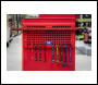 Sealey APPB Magnetic Pegboard - Red