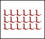 Sealey APPB Magnetic Pegboard - Red