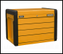 Sealey APPD4O Superline PRO® Push-to-Open Topchest 4-Drawer - Orange