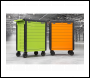 Sealey APPD7O Superline PRO® Push-To-Open Rollcab 7 Drawer - Orange