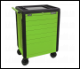 Sealey APPD7G Rollcab 7 Drawer Push-To-Open - Green