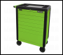 Sealey APPD7G Rollcab 7 Drawer Push-To-Open - Green