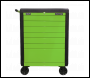 Sealey APPD7G Rollcab 7 Drawer Push-To-Open - Green