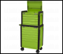 Sealey APPDSTACKG Topchest & Rollcab Combination 11 Drawer Push-To-Open - Green