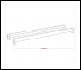 Sealey APRB1152 1090mm Cross Beam 900kg Capacity - Pair