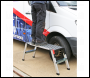 Sealey APS2 Folding Platform 2-Tread Aluminium - EN 131-4