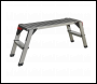 Sealey APS2 Aluminium 2-Tread Folding Platform - EN 131-4