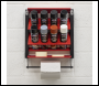 Sealey APSCR8 Spray Can Storage Rack with 8 Can Holders