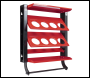 Sealey APSCR8 Spray Can Storage Rack with 8 Can Holders