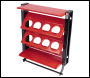 Sealey APSCR8 Spray Can Storage Rack with 8 Can Holders