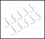 Sealey APSPB.H American PRO® Hook Set for APSPB Pegboard