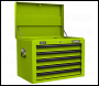 Sealey APSTACKTHV Topchest, Mid-Box Tool Chest & Rollcab Combination 14 Drawer with Ball-Bearing Slides - Green