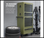Sealey APSTACKTK Superline PRO® Topchest, Mid-Box Tool Chest & Rollcab Combination 14 Drawer - Khaki