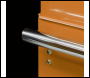 Sealey APSTACKTO Topchest, Mid-Box Tool Chest & Rollcab Combination 14 Drawer with Ball-Bearing Slides - Orange