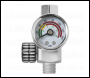 Sealey AR01 On-Gun Air Pressure Regulator/Gauge