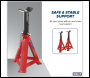 Sealey AS12000 Axle Stands (Pair) 12 Tonne Capacity per Stand