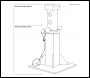 Sealey AS20 Premier Axle Stands (Pair) 20 Tonne Capacity per Stand