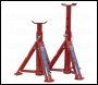 Sealey AS2000F Folding Type Axle Stands (Pair) 2 Tonne Capacity per Stand