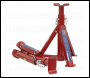 Sealey AS2000F Folding Type Axle Stands (Pair) 2 Tonne Capacity per Stand