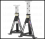 Sealey 3000CXDCOMBO1 Trolley Jack 3 Tonne & Axle Stands (Pair) 3 Tonne per Stand Combo