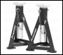 Sealey AS3 Premier Axle Stands (Pair) 3 Tonne Capacity per Stand - White