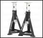Sealey 3000CXDCOMBO1 Trolley Jack 3 Tonne & Axle Stands (Pair) 3 Tonne per Stand Combo