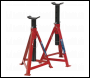 Sealey AS3000 Premier Axle Stands (Pair) 2.5 Tonne Capacity per Stand Medium Height
