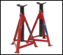 Sealey AS3000 Premier Axle Stands (Pair) 2.5 Tonne Capacity per Stand Medium Height