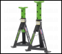 Sealey AS3G Premier Axle Stands (Pair) 3 Tonne Capacity per Stand - Green