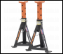 Sealey AS3O Premier Axle Stands (Pair) 3 Tonne Capacity per Stand - Orange