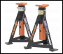 Sealey AS3O Premier Axle Stands (Pair) 3 Tonne Capacity per Stand - Orange