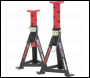 Sealey 3040ARCOMBO Trolley Jack 3 Tonne & Axle Stands (Pair) 3 Tonne per Stand Combo