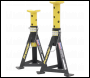 Sealey AS3Y Premier Axle Stands (Pair) 3 Tonne Capacity per Stand - Yellow