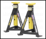 Sealey AS3Y Premier Axle Stands (Pair) 3 Tonne Capacity per Stand - Yellow