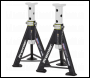 Sealey AS6 Premier Axle Stands (Pair) 6 Tonne Capacity per Stand - White