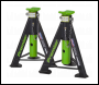 Sealey AS6G Premier Axle Stands (Pair) 6 Tonne Capacity per Stand - Green