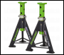 Sealey AS6G Premier Axle Stands (Pair) 6 Tonne Capacity per Stand - Green