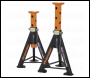 Sealey AS6O Premier Axle Stands (Pair) 6 Tonne Capacity per Stand - Orange