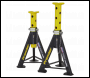 Sealey AS6Y Premier Axle Stands (Pair) 6 Tonne Capacity per Stand - Yellow